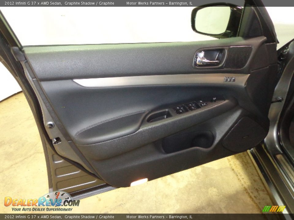 2012 Infiniti G 37 x AWD Sedan Graphite Shadow / Graphite Photo #21