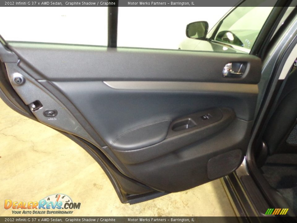 2012 Infiniti G 37 x AWD Sedan Graphite Shadow / Graphite Photo #27