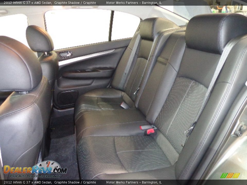 2012 Infiniti G 37 x AWD Sedan Graphite Shadow / Graphite Photo #29