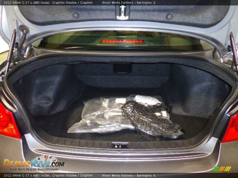 2012 Infiniti G 37 x AWD Sedan Graphite Shadow / Graphite Photo #30