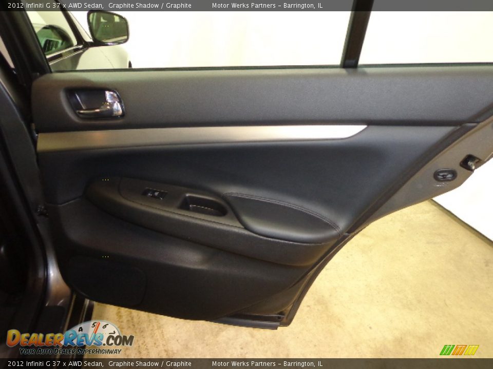 2012 Infiniti G 37 x AWD Sedan Graphite Shadow / Graphite Photo #33