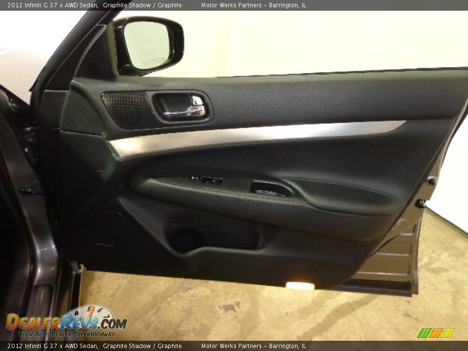2012 Infiniti G 37 x AWD Sedan Graphite Shadow / Graphite Photo #36