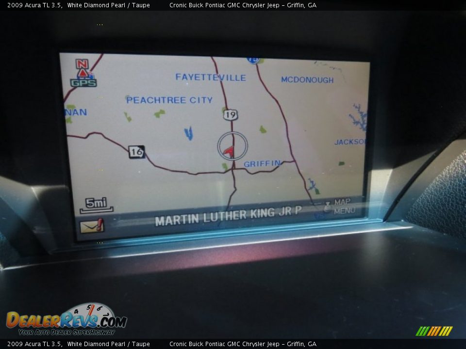 2009 Acura TL 3.5 White Diamond Pearl / Taupe Photo #23