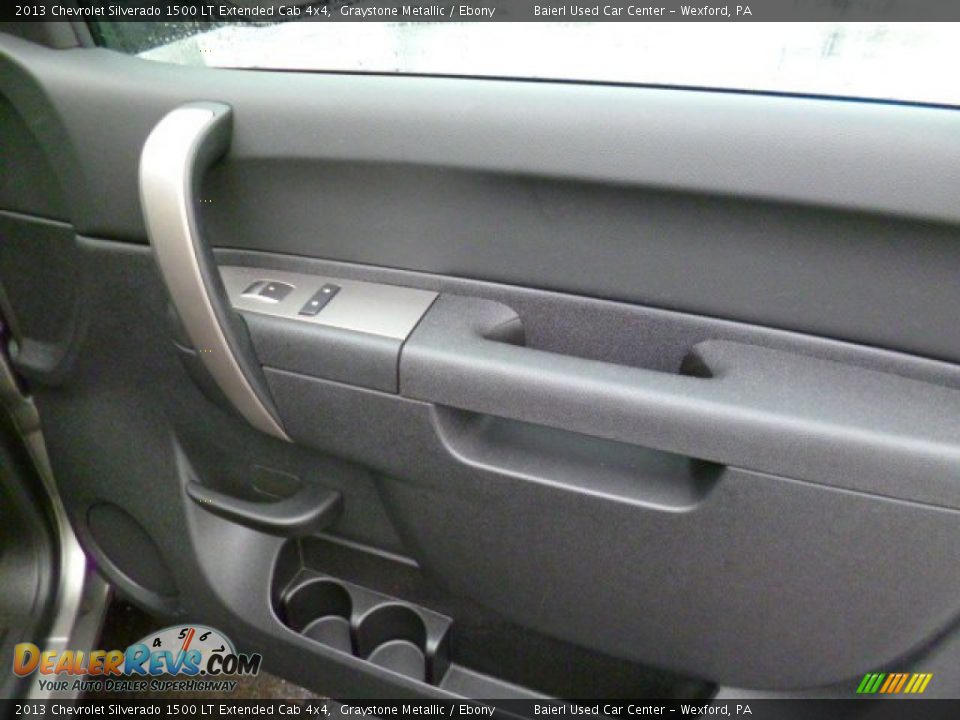2013 Chevrolet Silverado 1500 LT Extended Cab 4x4 Graystone Metallic / Ebony Photo #11