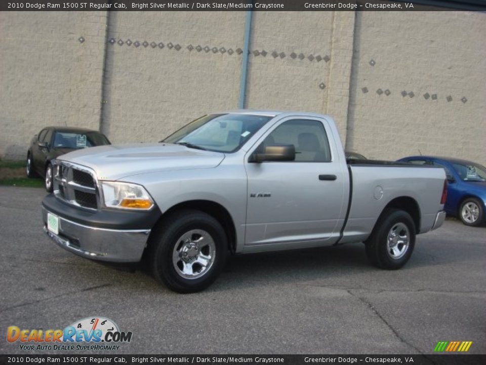 Front 3/4 View of 2010 Dodge Ram 1500 ST Regular Cab Photo #2
