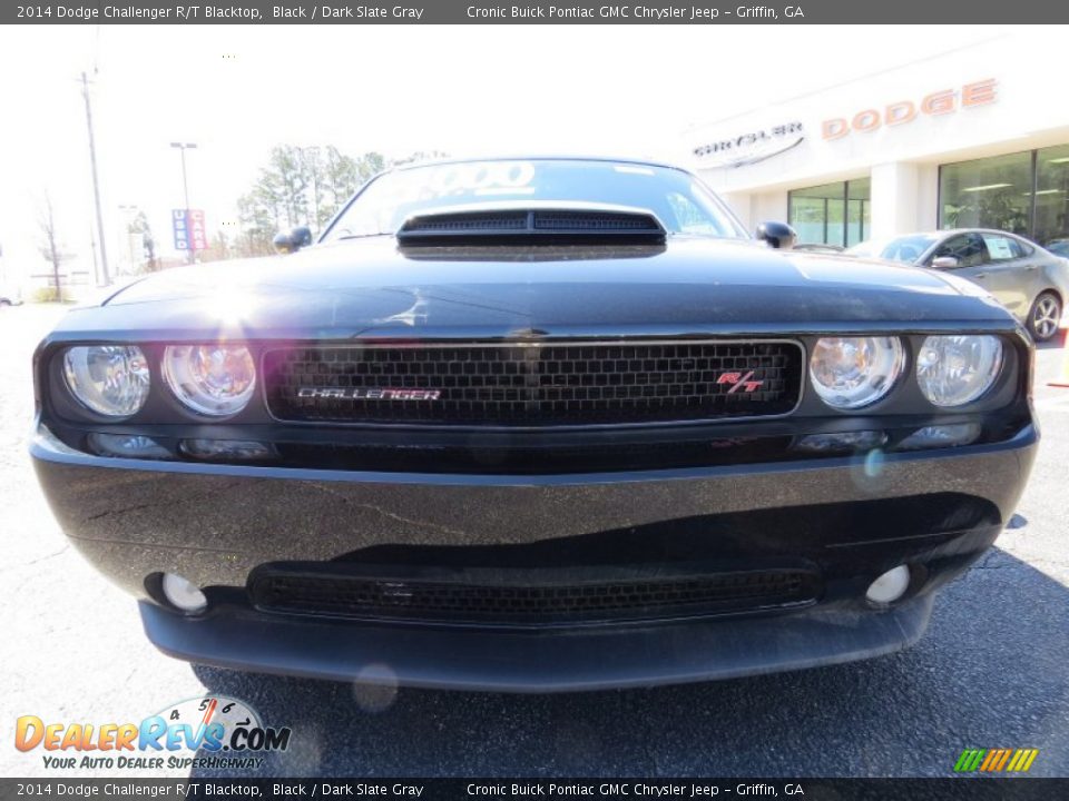 2014 Dodge Challenger R/T Blacktop Black / Dark Slate Gray Photo #2