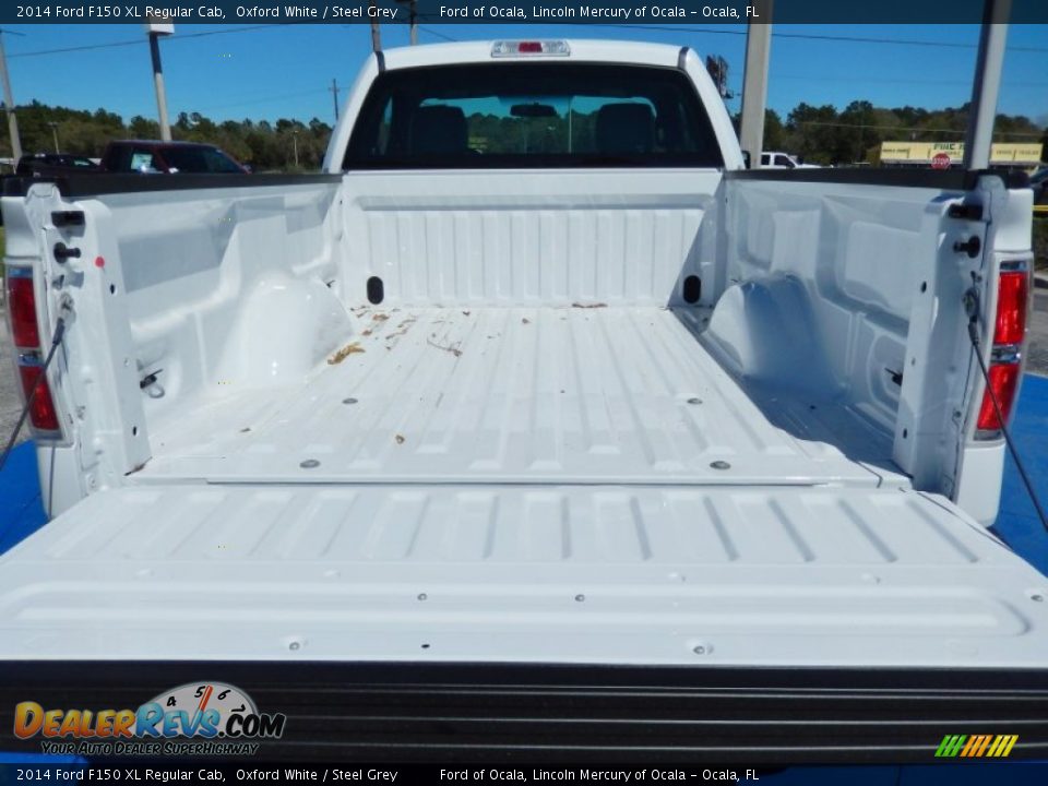2014 Ford F150 XL Regular Cab Oxford White / Steel Grey Photo #4