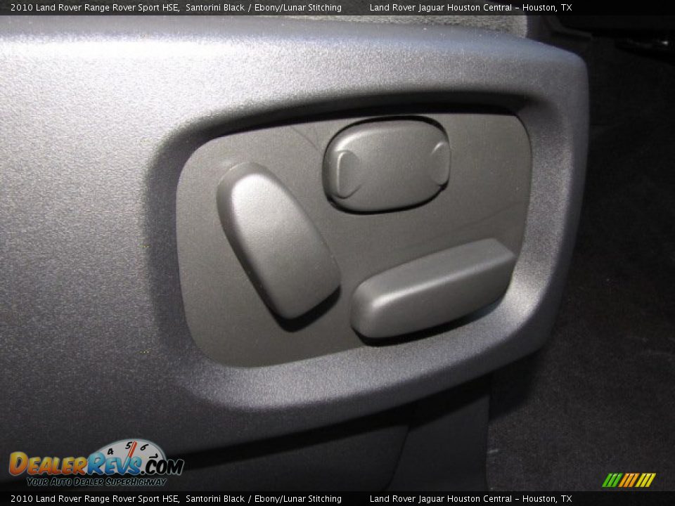 2010 Land Rover Range Rover Sport HSE Santorini Black / Ebony/Lunar Stitching Photo #31