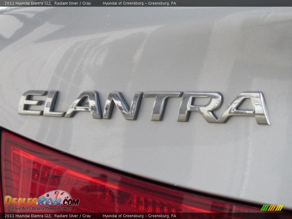 2011 Hyundai Elantra GLS Radiant Silver / Gray Photo #10