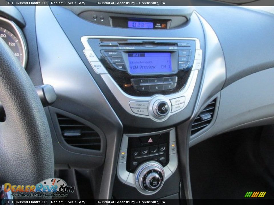 2011 Hyundai Elantra GLS Radiant Silver / Gray Photo #14