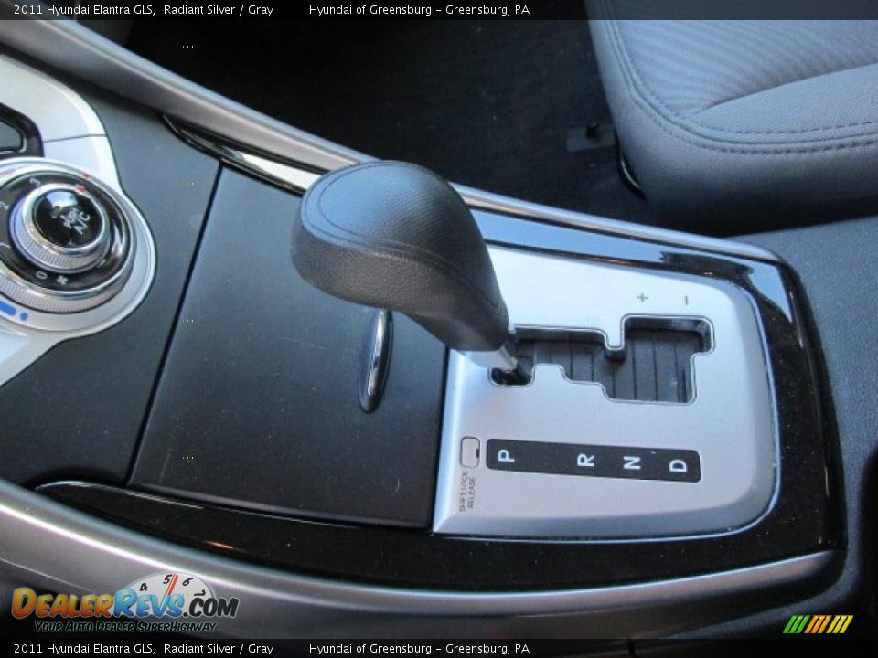 2011 Hyundai Elantra GLS Radiant Silver / Gray Photo #16
