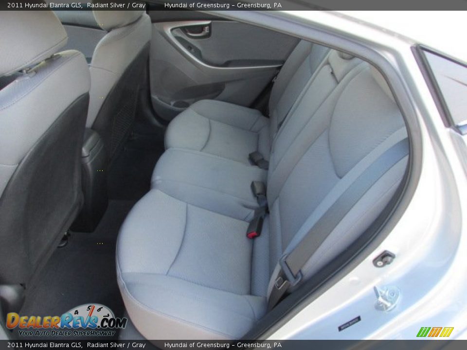 2011 Hyundai Elantra GLS Radiant Silver / Gray Photo #19