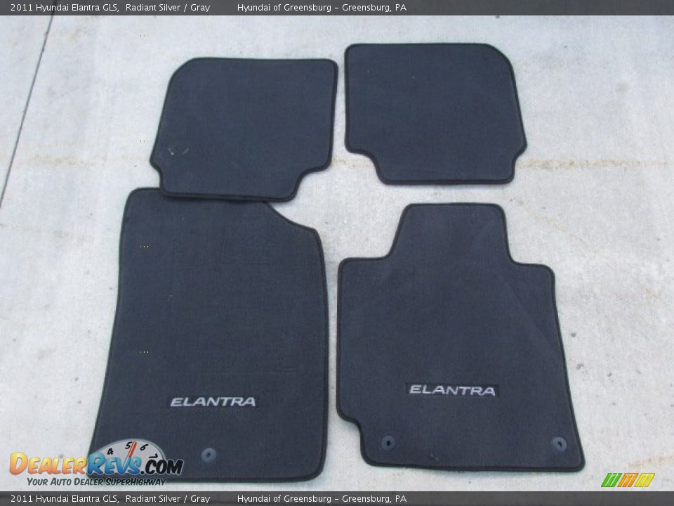 2011 Hyundai Elantra GLS Radiant Silver / Gray Photo #20