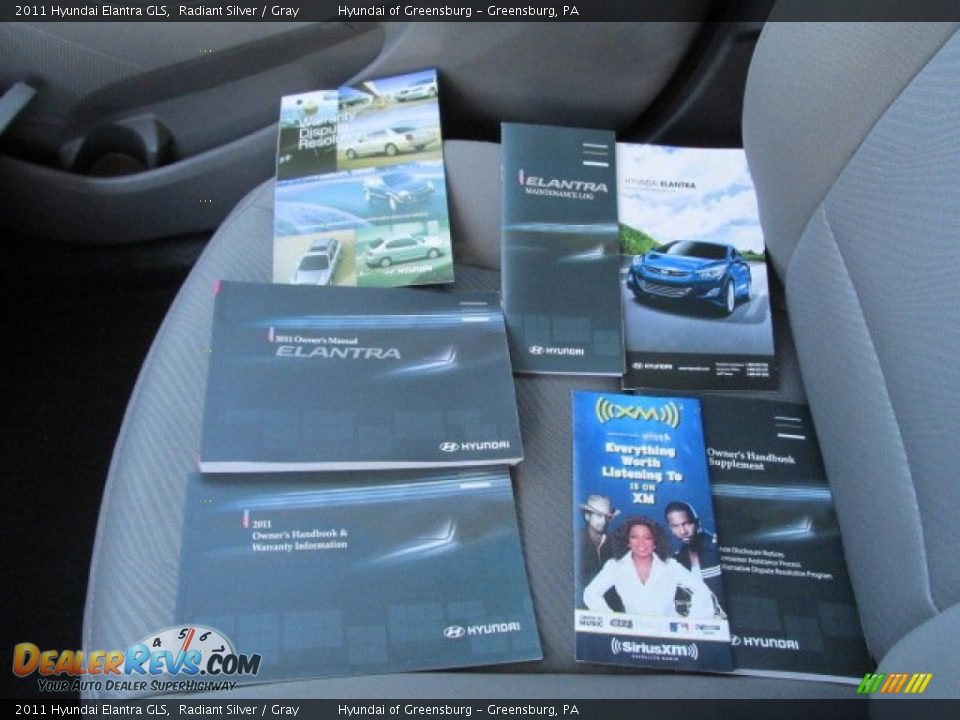 2011 Hyundai Elantra GLS Radiant Silver / Gray Photo #23