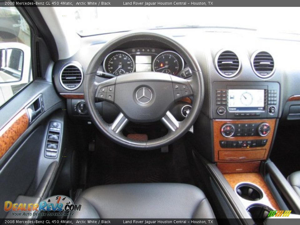 2008 Mercedes-Benz GL 450 4Matic Arctic White / Black Photo #13