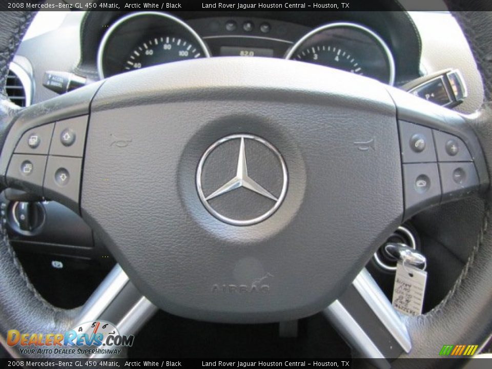 2008 Mercedes-Benz GL 450 4Matic Arctic White / Black Photo #14