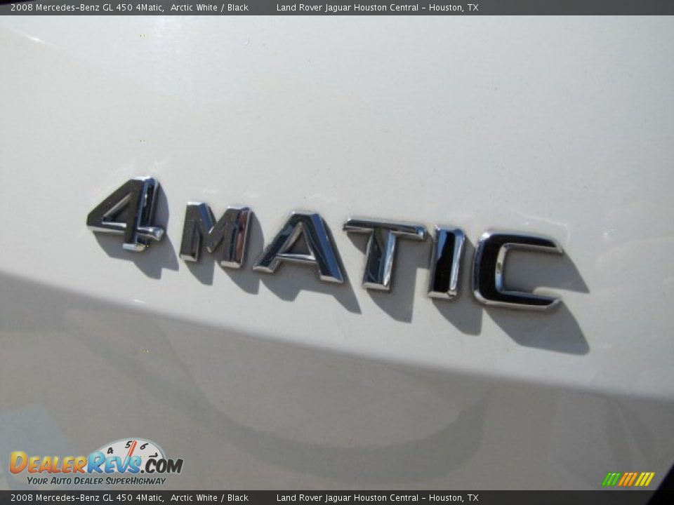 2008 Mercedes-Benz GL 450 4Matic Arctic White / Black Photo #24