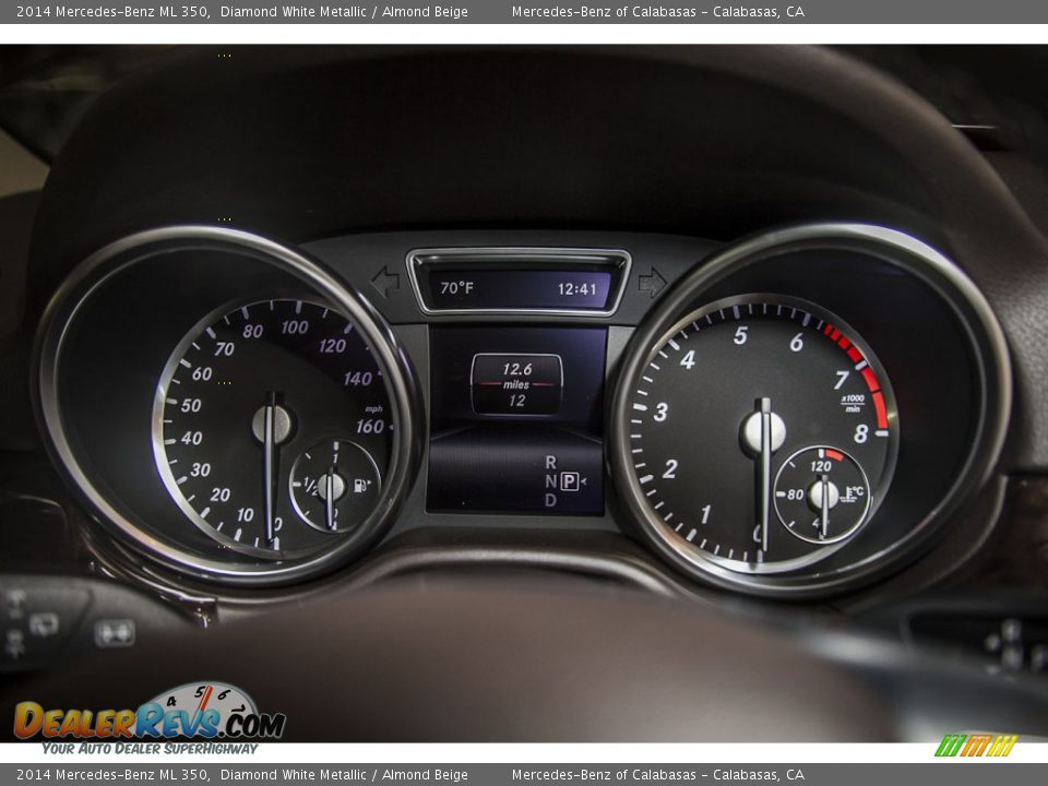 2014 Mercedes-Benz ML 350 Gauges Photo #6