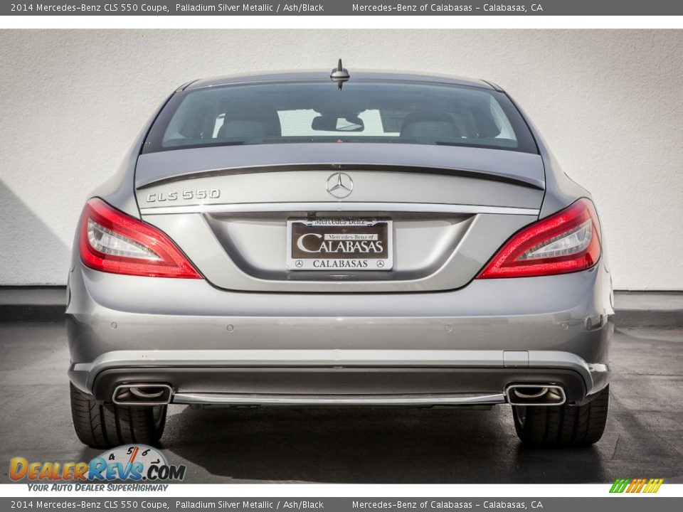 2014 Mercedes-Benz CLS 550 Coupe Palladium Silver Metallic / Ash/Black Photo #3