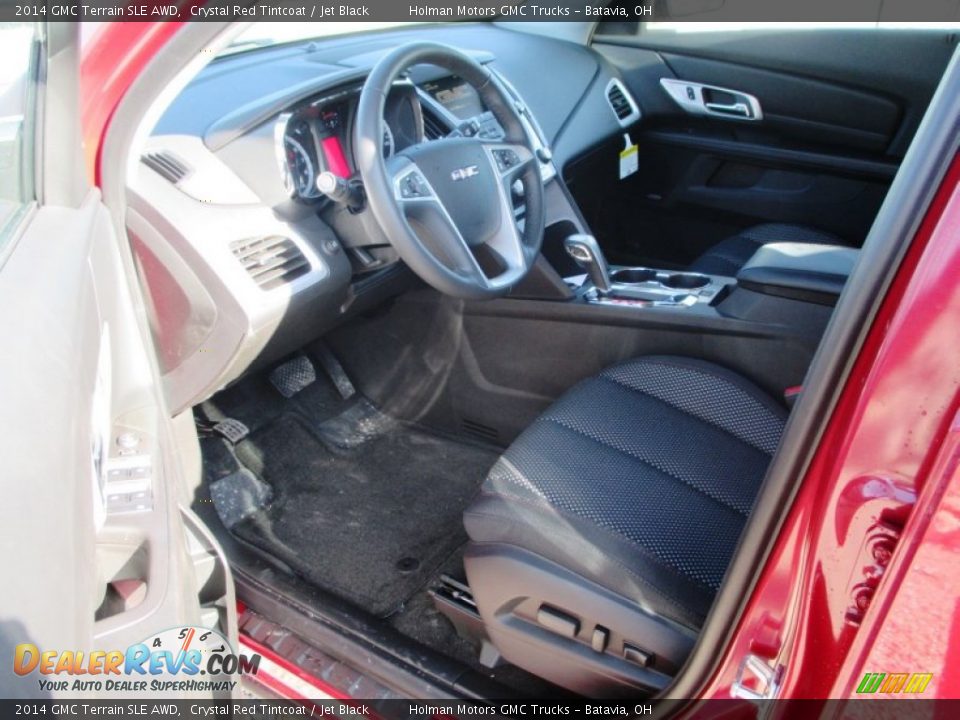 2014 GMC Terrain SLE AWD Crystal Red Tintcoat / Jet Black Photo #6