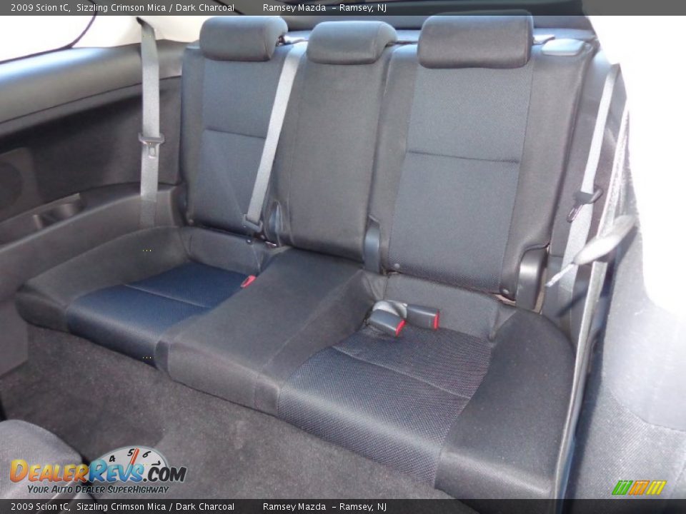 2009 Scion tC Sizzling Crimson Mica / Dark Charcoal Photo #16