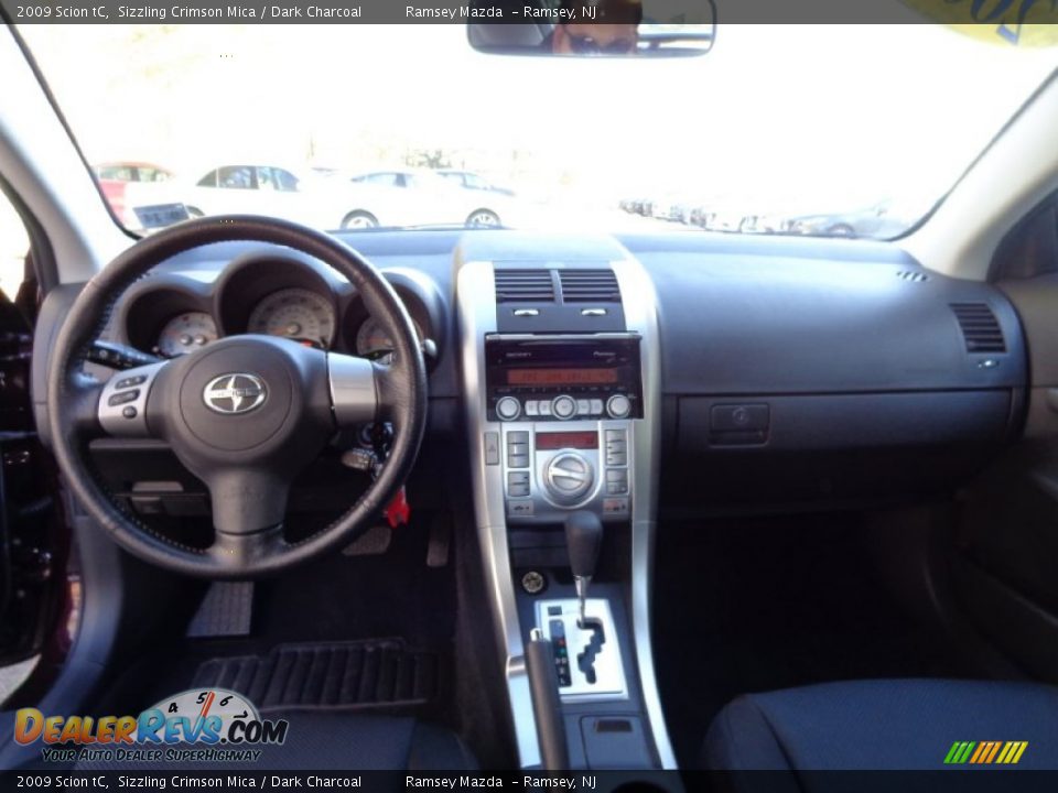 2009 Scion tC Sizzling Crimson Mica / Dark Charcoal Photo #18