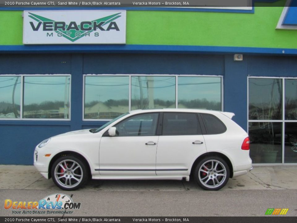 2010 Porsche Cayenne GTS Sand White / Black/Black Alcantara Photo #1