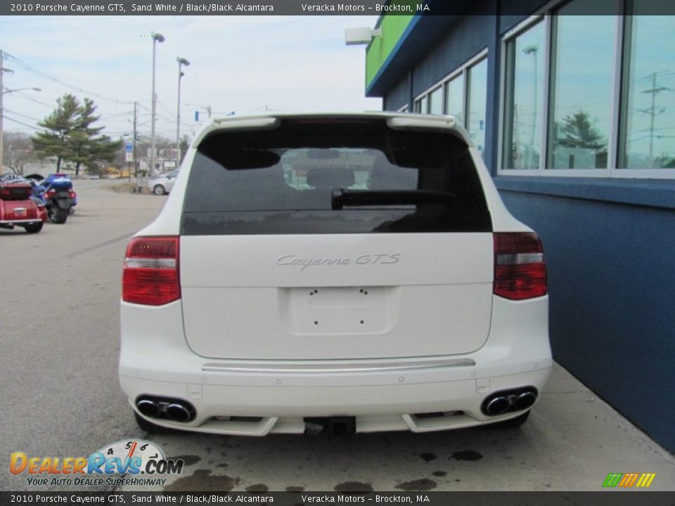 2010 Porsche Cayenne GTS Sand White / Black/Black Alcantara Photo #4
