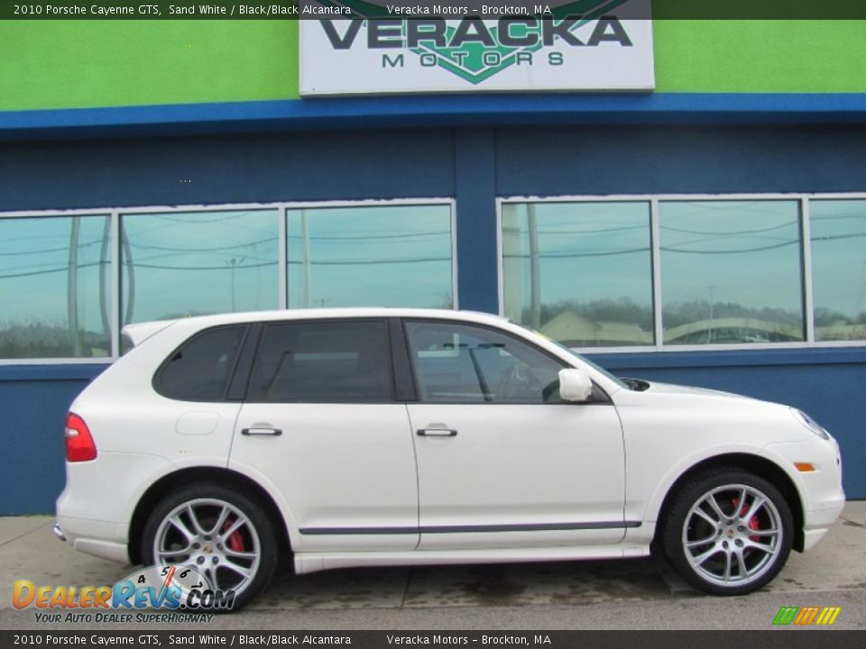 2010 Porsche Cayenne GTS Sand White / Black/Black Alcantara Photo #7
