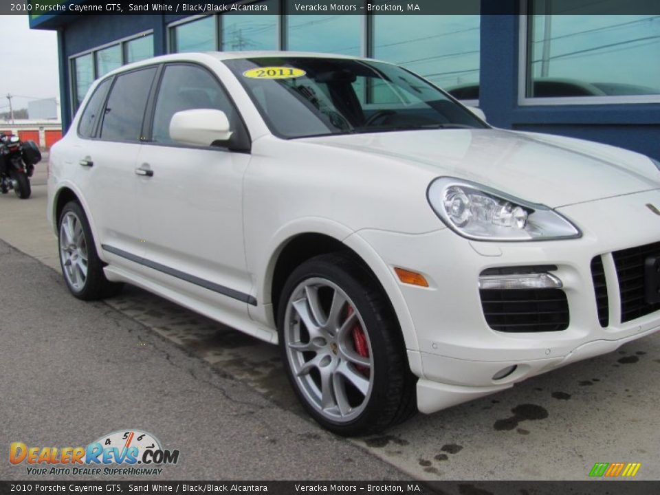 2010 Porsche Cayenne GTS Sand White / Black/Black Alcantara Photo #9