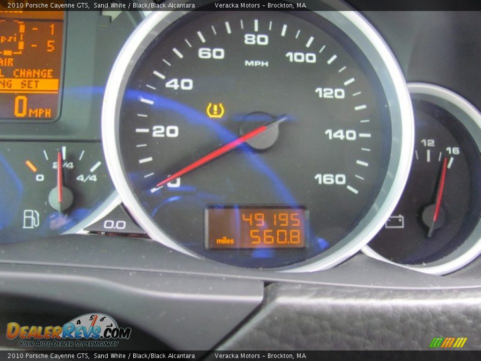 2010 Porsche Cayenne GTS Sand White / Black/Black Alcantara Photo #10