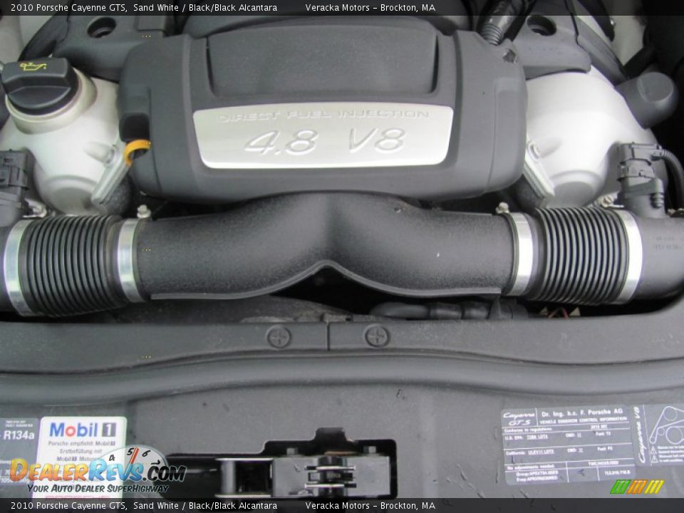 2010 Porsche Cayenne GTS Sand White / Black/Black Alcantara Photo #11