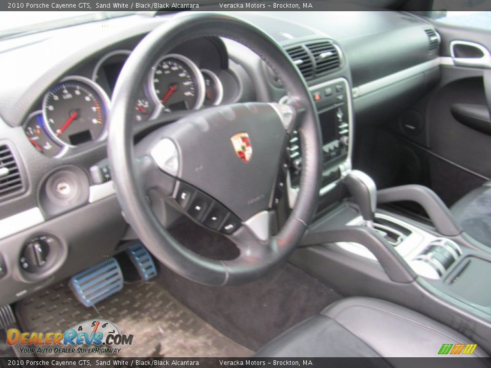 2010 Porsche Cayenne GTS Sand White / Black/Black Alcantara Photo #12