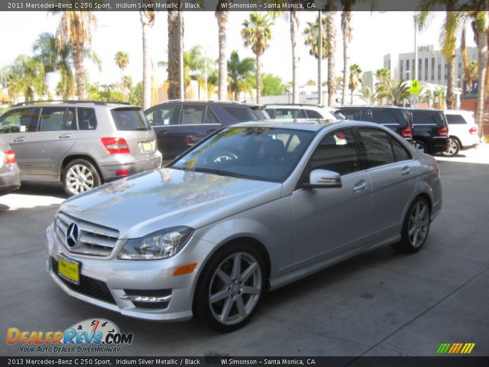 2013 Mercedes-Benz C 250 Sport Iridium Silver Metallic / Black Photo #5