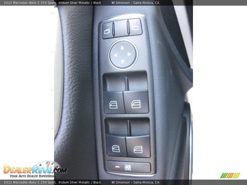 2013 Mercedes-Benz C 250 Sport Iridium Silver Metallic / Black Photo #8
