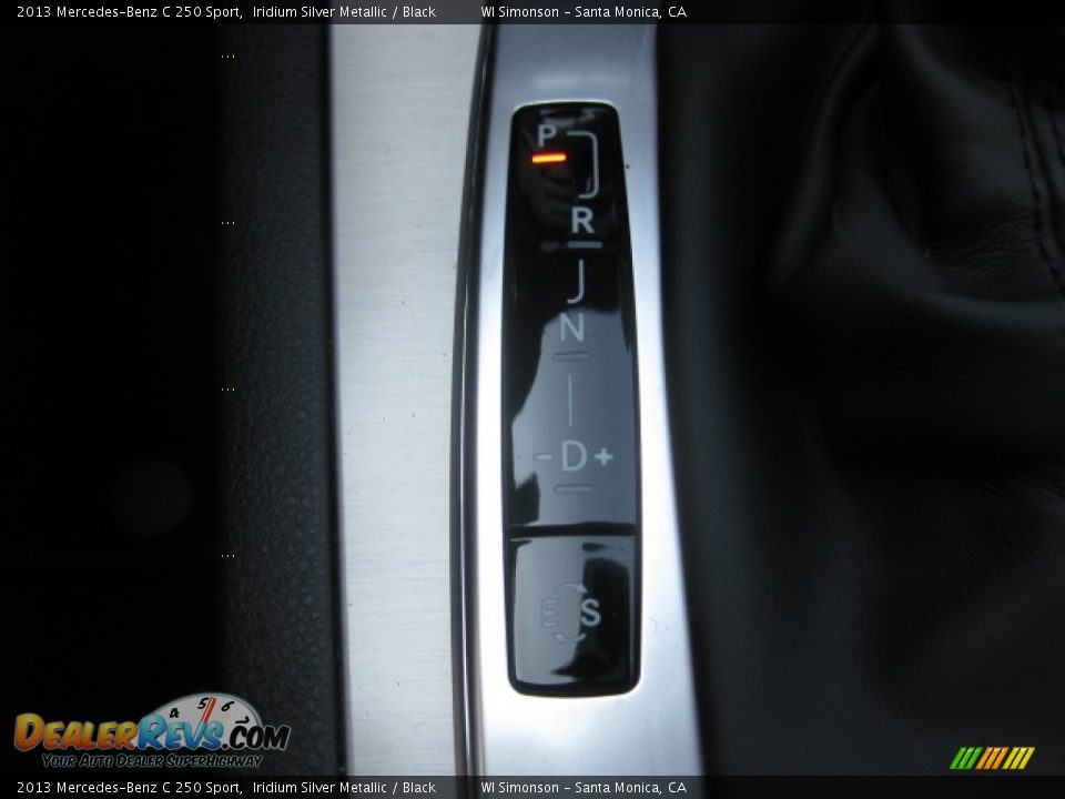 2013 Mercedes-Benz C 250 Sport Iridium Silver Metallic / Black Photo #12