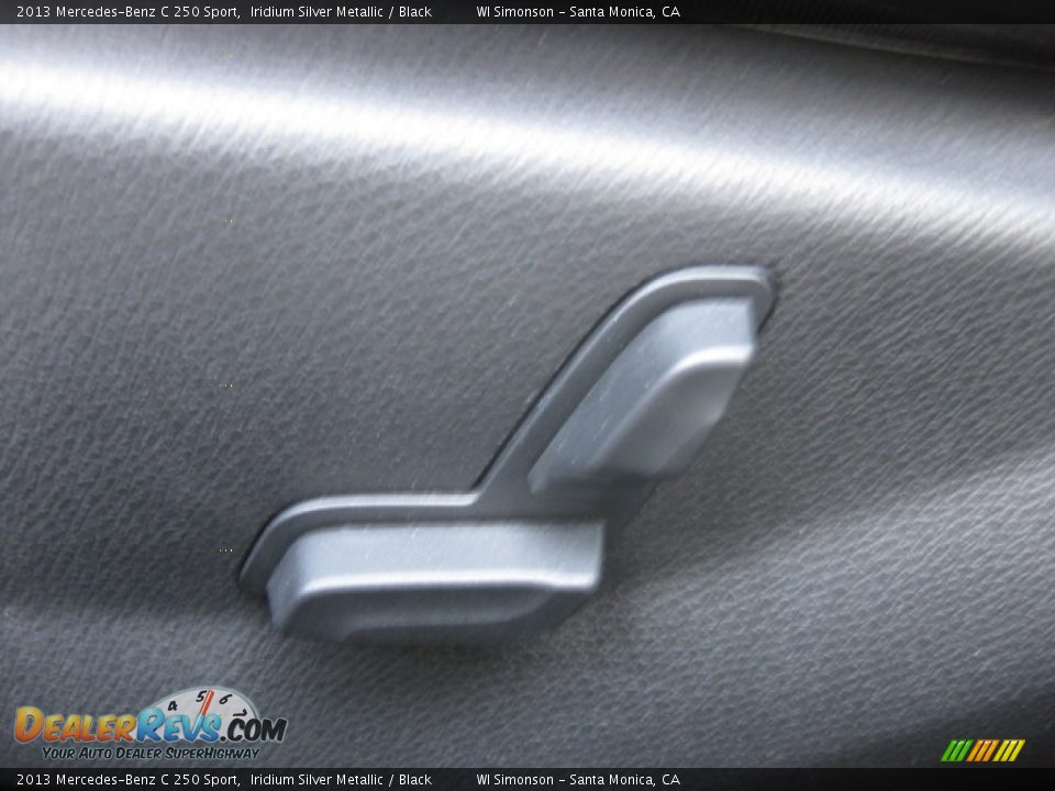 2013 Mercedes-Benz C 250 Sport Iridium Silver Metallic / Black Photo #19