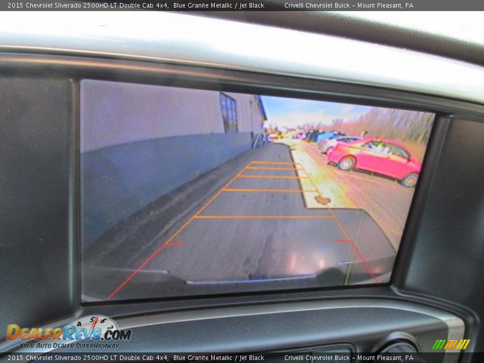 2015 Chevrolet Silverado 2500HD LT Double Cab 4x4 Blue Granite Metallic / Jet Black Photo #16