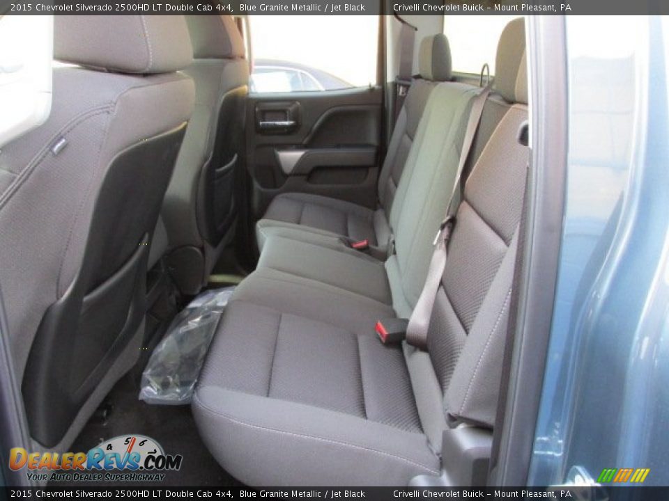 2015 Chevrolet Silverado 2500HD LT Double Cab 4x4 Blue Granite Metallic / Jet Black Photo #18