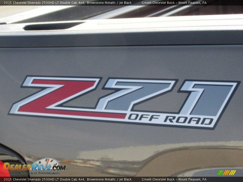 2015 Chevrolet Silverado 2500HD LT Double Cab 4x4 Brownstone Metallic / Jet Black Photo #6