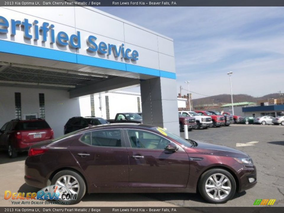 2013 Kia Optima LX Dark Cherry Pearl Metallic / Beige Photo #1