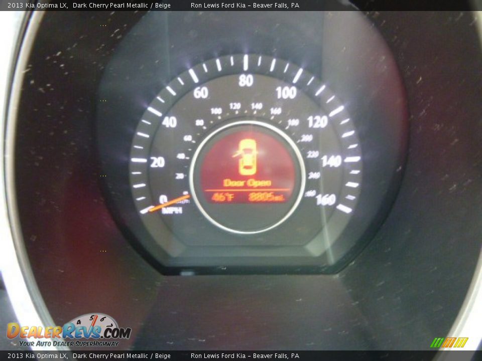 2013 Kia Optima LX Dark Cherry Pearl Metallic / Beige Photo #19
