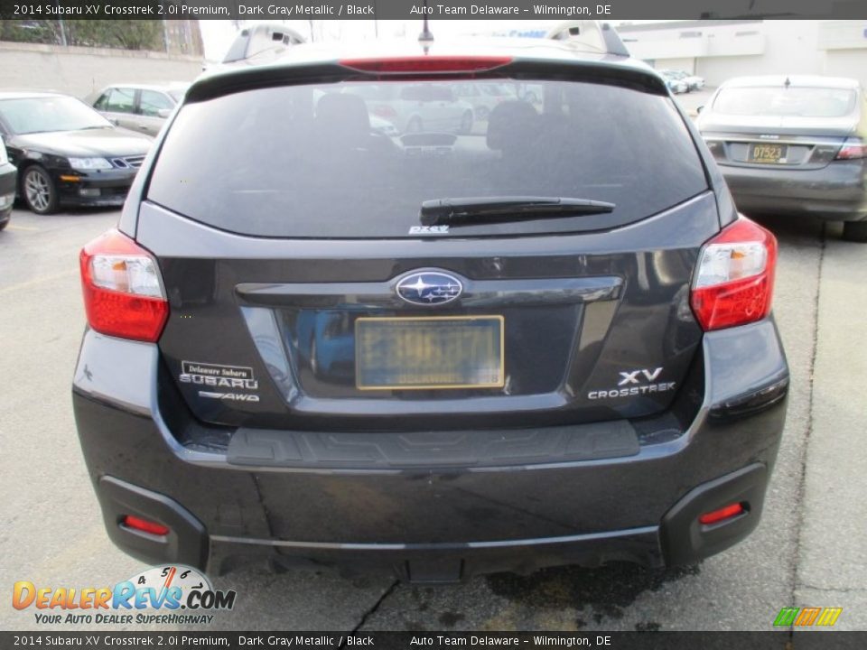 2014 Subaru XV Crosstrek 2.0i Premium Dark Gray Metallic / Black Photo #4