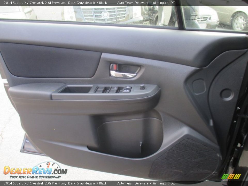 2014 Subaru XV Crosstrek 2.0i Premium Dark Gray Metallic / Black Photo #6