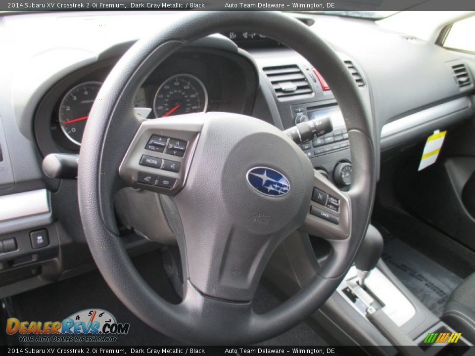 2014 Subaru XV Crosstrek 2.0i Premium Dark Gray Metallic / Black Photo #9