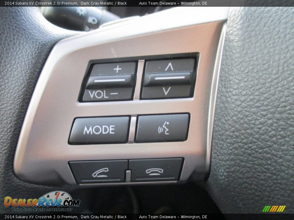 2014 Subaru XV Crosstrek 2.0i Premium Dark Gray Metallic / Black Photo #10