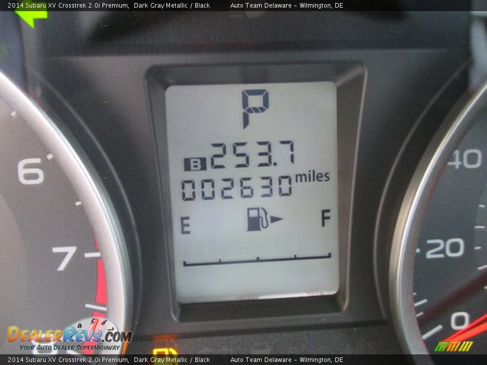 2014 Subaru XV Crosstrek 2.0i Premium Dark Gray Metallic / Black Photo #11