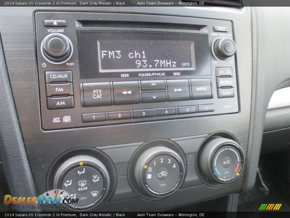 2014 Subaru XV Crosstrek 2.0i Premium Dark Gray Metallic / Black Photo #12
