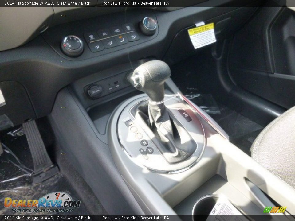 2014 Kia Sportage LX AWD Clear White / Black Photo #17