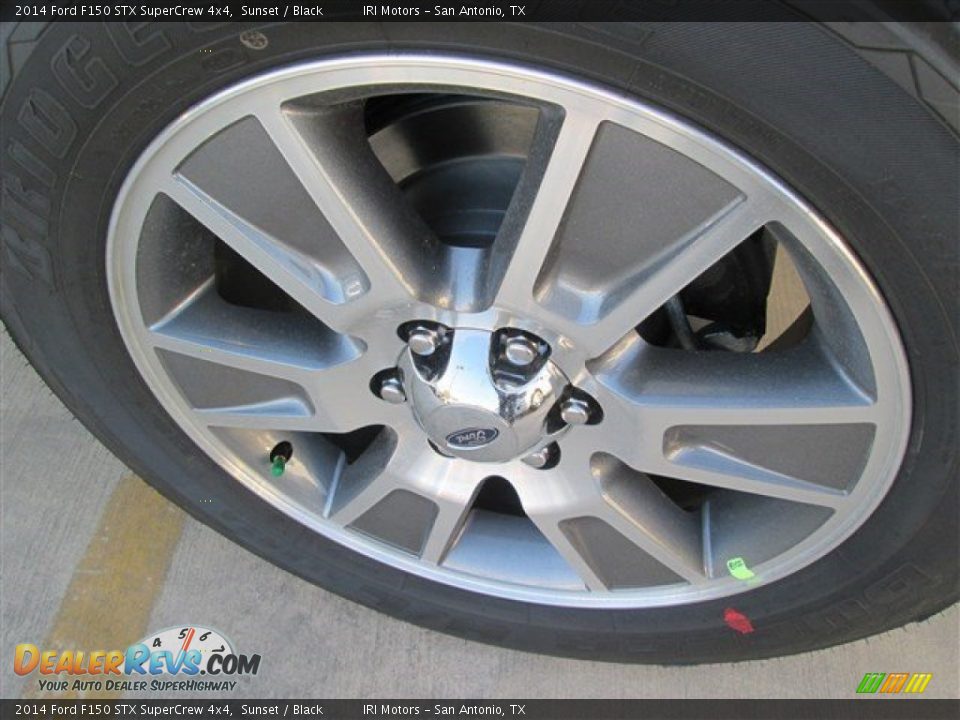 2014 Ford F150 STX SuperCrew 4x4 Sunset / Black Photo #3